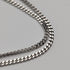 Vintage sterling silver heart locket pendant with sterling silver necklace, 7.3g total